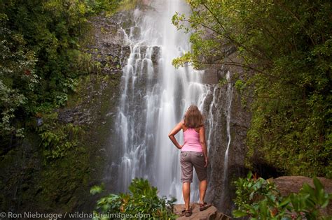 Wailua Falls, near Hana, Maui, Hawaii | Photos by Ron Niebrugge