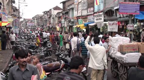 The market of Bhavnagar (Gujarat - India) - YouTube