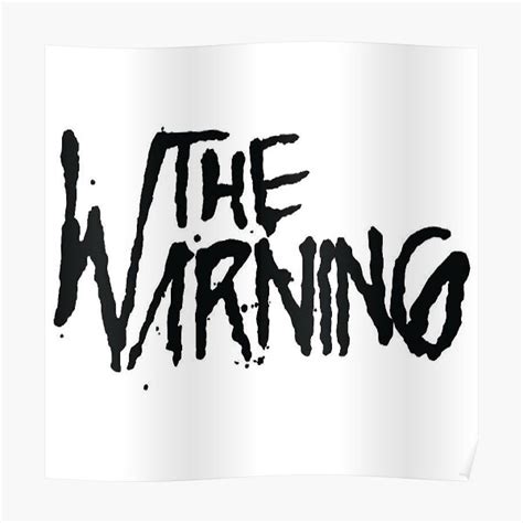 "The Warning rock band" Poster for Sale by issamdesing | Redbubble