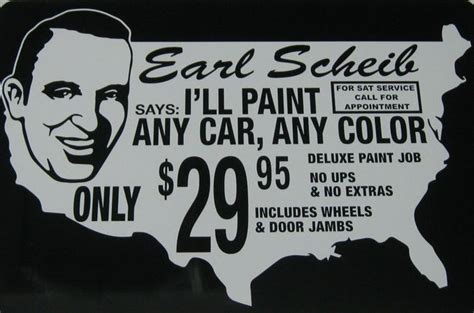 Cars We Remember: Reader recalls Earl Scheib paint centers and seeks ...