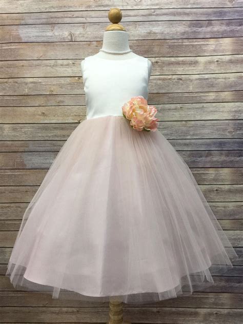 Dress - Satin And Tulle Flower Girl Dress #2550930 - Weddbook