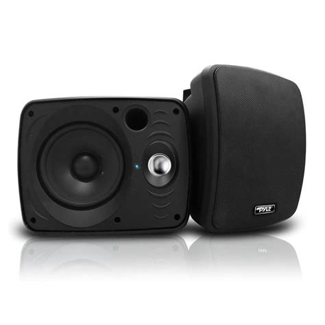 Pyle Audio 6.5 Inch Waterproof Bluetooth Indoor & Outdoor Speaker, Black (Pair) | Walmart Canada