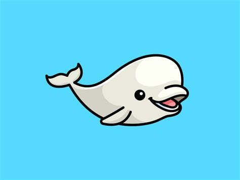 Beluga Whale by Alfrey Davilla | vaneltia on Dribbble