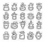 Love potion Coloring Page Stock vector Illustration Of book  303602637 sketch template