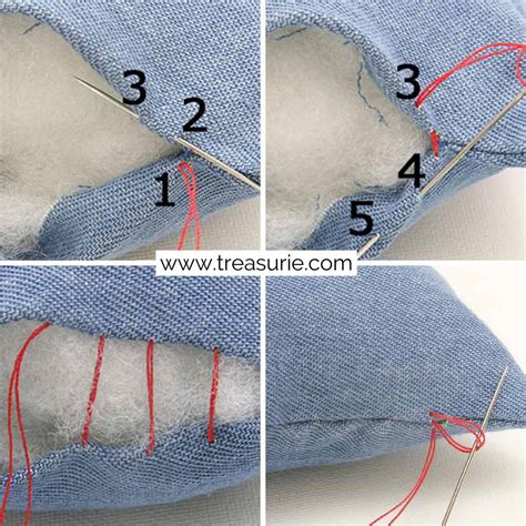 How to Sew a Rip - Best Way to Sew a Tear or Holes | TREASURIE