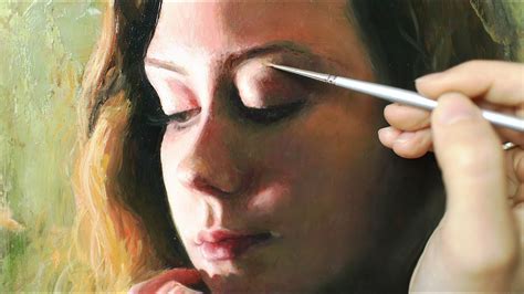 Oil Painting Time Lapse | Shadow Portrait - YouTube