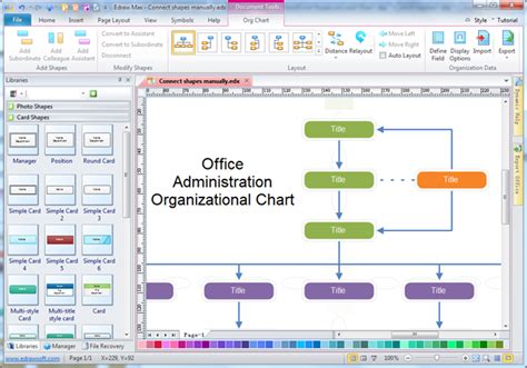 Microsoft Office Organizational Chart Template