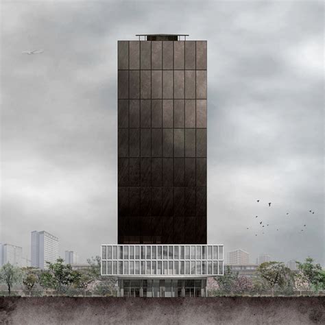 Grenfell Tower reimagined as a black concrete-covered memorial – Free ...