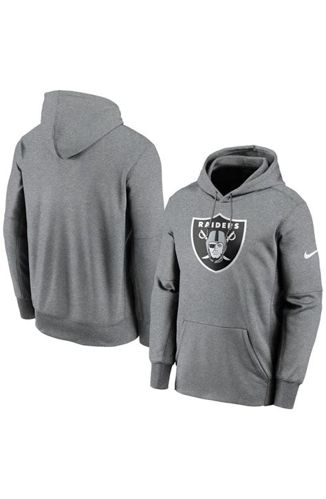 Nike Men's Nike Heathered Charcoal Las Vegas Raiders Fan Gear Primary ...