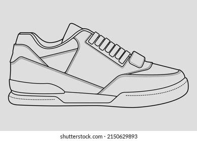 Sneaker Template Royalty-Free Images, Stock Photos & Pictures | Shutterstock