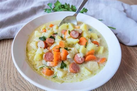 German Potato Soup Recipe (Kartoffelsuppe) | Recipes From Europe