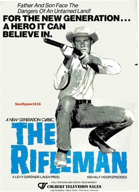 The Rifleman | The rifleman, Tv westerns, Tv shows