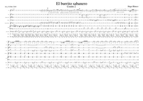 El burrito sabanero - Popular veneçolana Sheet music for Piano ...