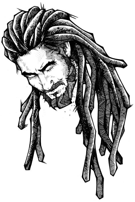 Lion With Dreads Drawing at GetDrawings | Free download