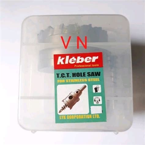 Jual Hole saw tct 100mm kleber-mata bor stenlis-stainless steel di ...