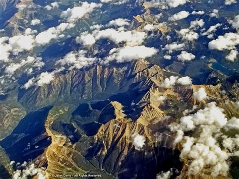 25-Aerial view of Rocky Mountains-orographic clouds | Janet Davis Explores Colour