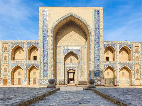 Premium Photo | Central asia. uzbekistan, bukhara city ancient architecture