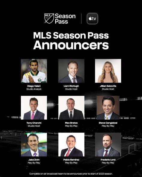 MLS Apple TV announcers revealed for 2023