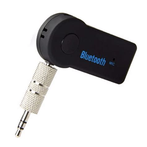 Bluetooth Car Aux Adapter for Music Streaming Sound System, Hands free Audio Adapter & Wireless ...