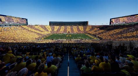 What is the Capacity of the Michigan Stadium?