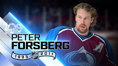 Peter Forsberg: 100 Greatest NHL Players Skilled, physical center was ...