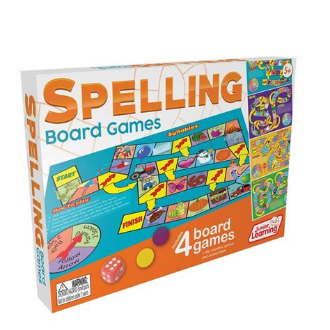 Spelling Board Games - Junior Learning Educational Resources and Supplies - Teacher Superstore