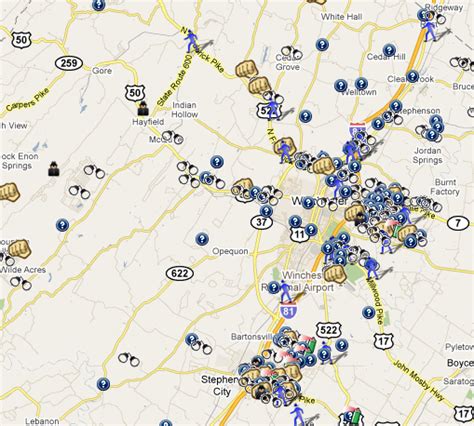 Frederick County, VA -- Mapped! | SpotCrime - The Public's Crime Map