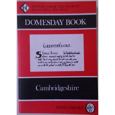 Domesday Book: Cambridgeshire | Oxfam GB | Oxfam’s Online Shop