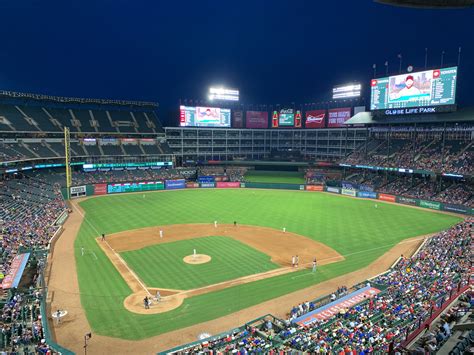 Globe Life Park in Arlington | Baseball park, Park, Baseball field