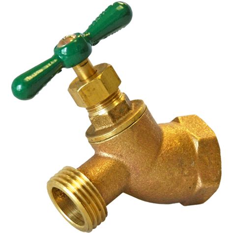 AMERICAN VALVE 3/4-in FNPT Brass Multi Turn Hose Bibb at Lowes.com