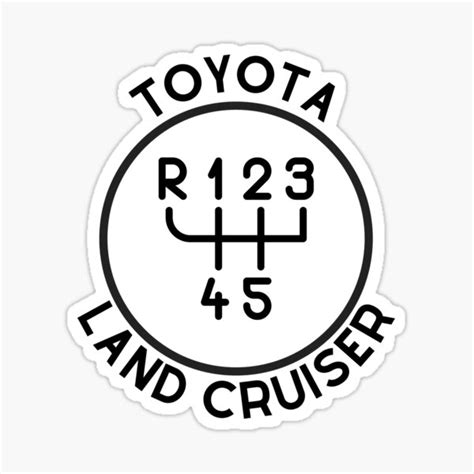 "Toyota Land Cruiser Off-Road Car 5 speed Manual Transmission, Gear ...
