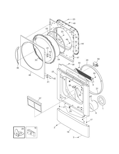 Kenmore Gas Dryer Parts Diagram - General Wiring Diagram