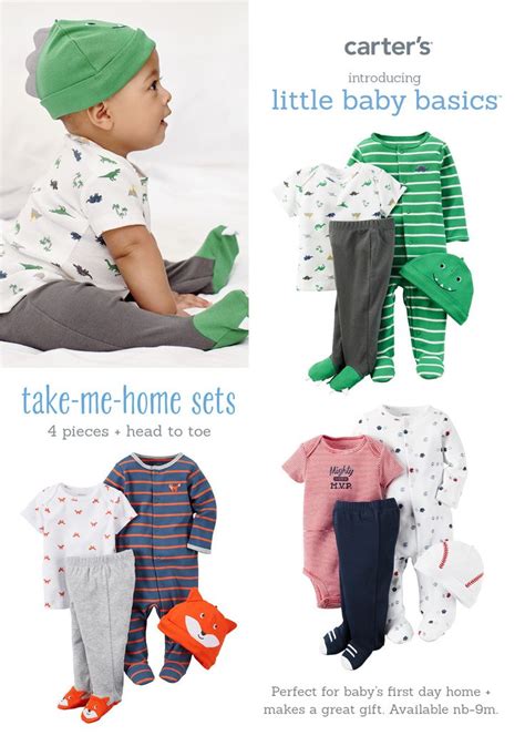 Carter's New Baby & Gifts: Shop Adorable Infant & Newborn Baby Clothes | Kohl's | Baby outfits ...