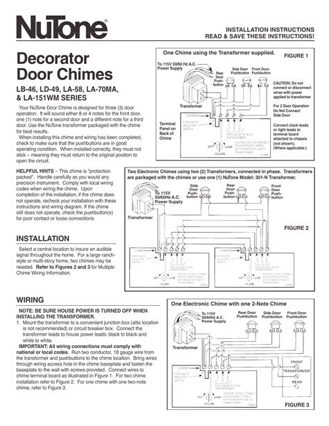 Nutone La-12 Doorbell Voltage