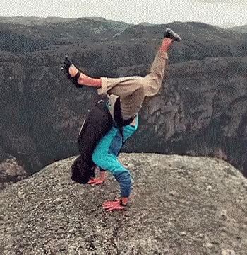 Rolling Off A Cliff Laughing My Ass Off GIF - Bye Seeya Cliff - Discover & Share GIFs