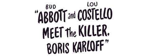 Abbott and Costello Meet the Killer, Boris Karloff | Movie fanart ...