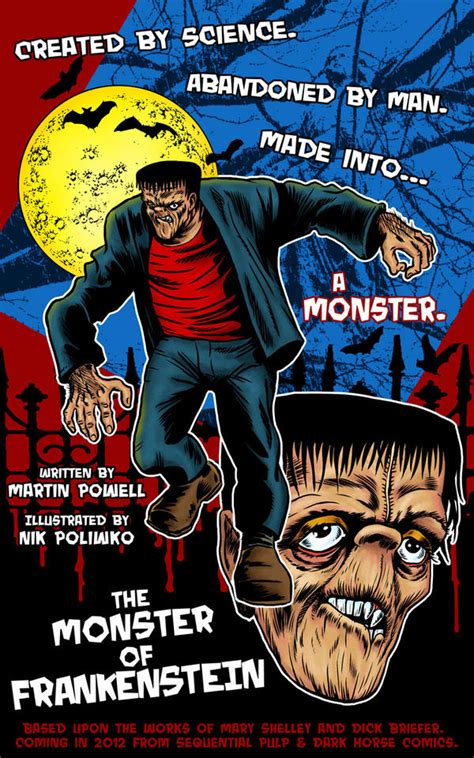 Monster of Frankenstein Poster by niknova on DeviantArt