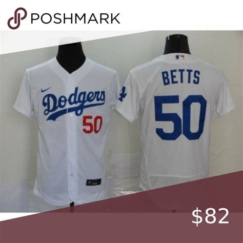 LA Dodgers Mookie Betts White Jersey | Dodgers, White jersey, Los ...