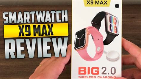 REVIEW DO NOVO SMARTWATCH X9 MAX! - YouTube