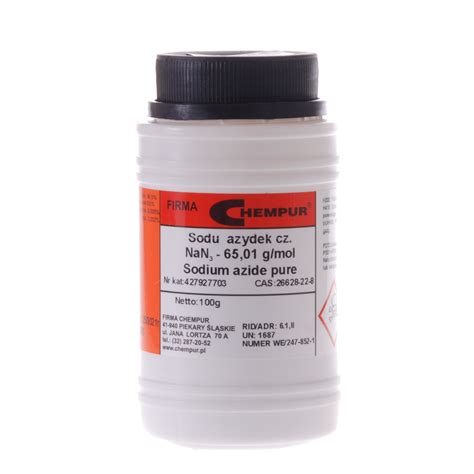 Buy SODIUM AZIDE | online store n2o3.com