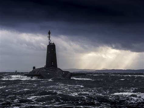 Why are the Royal Navy's nuclear submarines based on the Clyde in Scotland?