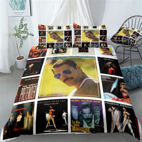 Freddie Mercury Bedding Set - Lionteez