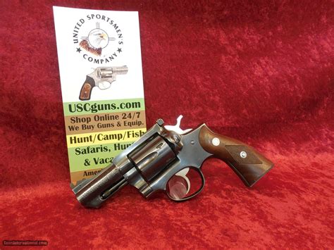 Ruger Security Six Snub Nose, .357 mag, 6-shot, Blued, 2 3/4" barrel