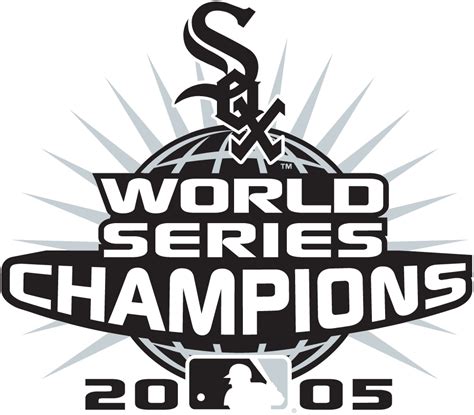 Chicago White Sox Champion Logo (2005) - Chicago White Sox 2005 World Series Champions logo ...