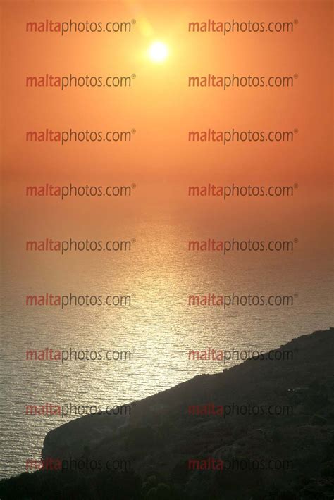 Dingli Cliffs Sunset - Malta Photos