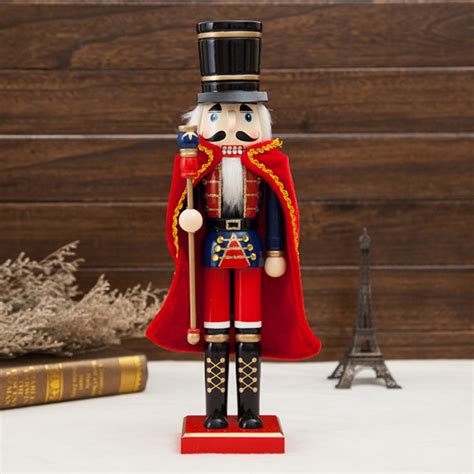 Christmas Wooden Nutcracker Soldier Vintage Handcraft Puppet Xmas Decor Gift | Walmart Canada