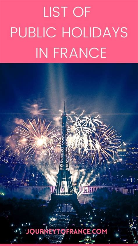 List Of Public Holidays In France - Journey To France