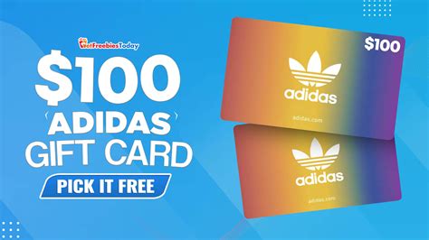 Free $100 Adidas Gift Card | GetFreebiesToday.com