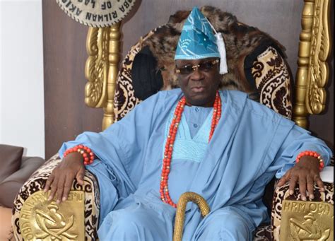 Oba of Lagos wants constitutional sovereignty for traditional rulers ...