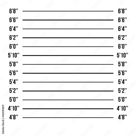 Mugshot Police Vector. Police Mugshot Lineup Isolated. Prison ...